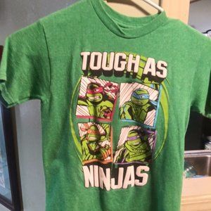 Teenage Mutant Turtle Tough As Ninja T Shirt Size M 5/6